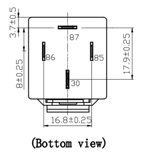 4 Pins Heavy Duty Relay Jd1912 12v 40a Waterproof Automotive Relay 1
