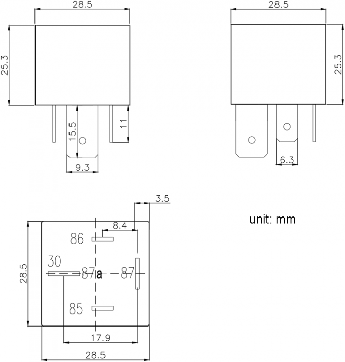 Best Performance Superior Auto Electrical Relays 12V 6 Pins 321955531A/191955531 431955531 5